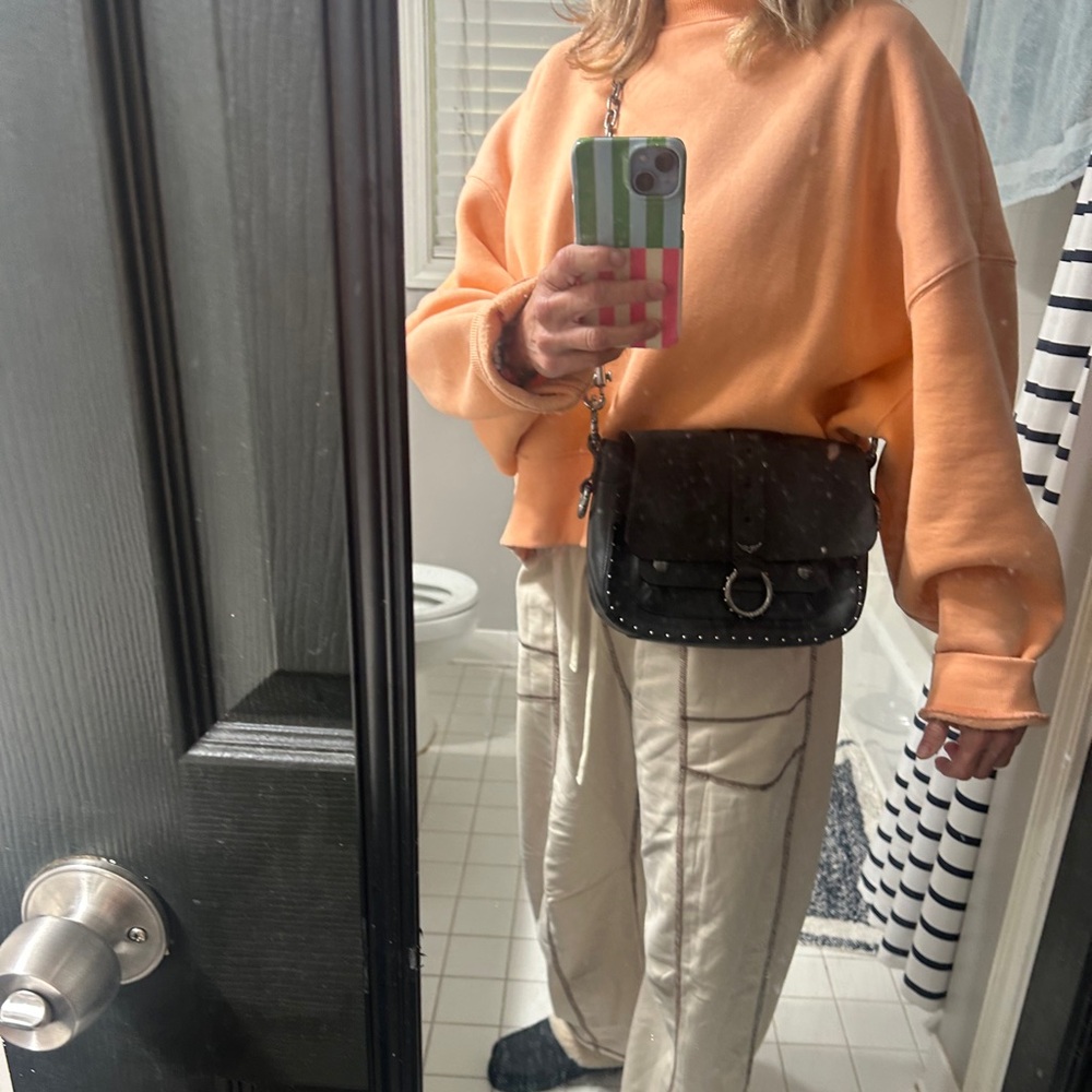 Zadig & Voltaire Kate leather Crossbody and Shoulder bag with dust bag - Picture 16 of 16